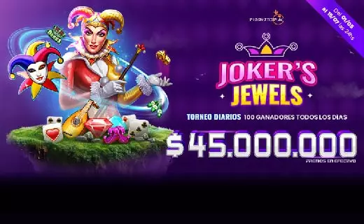 ¡Promoción Joker's Jewels!